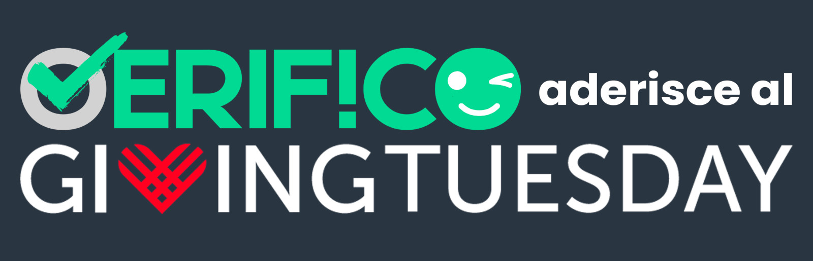VERIF!CO aderisce al GIVING TUESDAY